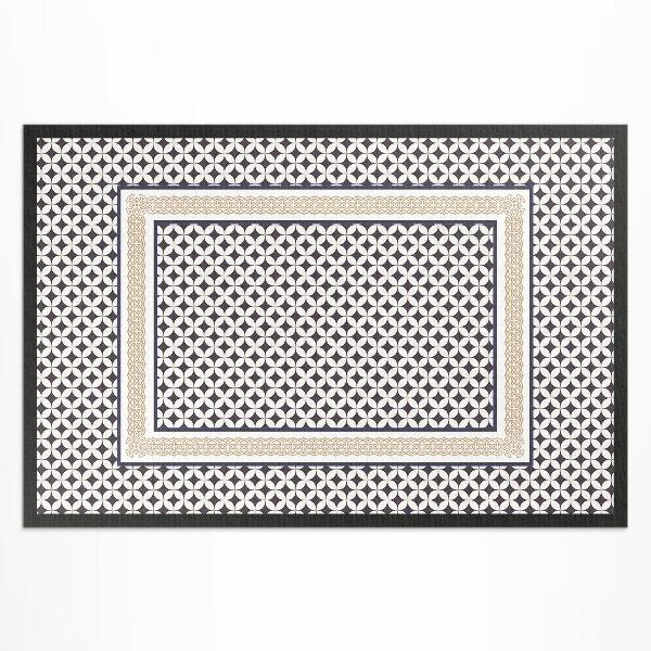 Vinyl teppich Elegantes Geometrisch Kariertes Mosaik