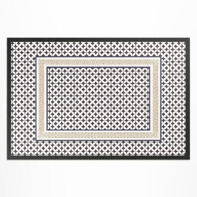 Vinyl teppich Elegantes Geometrisch Kariertes Mosaik