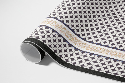 Vinyl teppich Elegantes Geometrisch Kariertes Mosaik