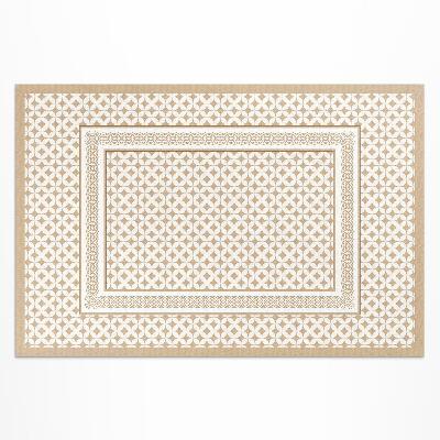 Pvc teppich Glamouröse Geometrische Mosaikkaros