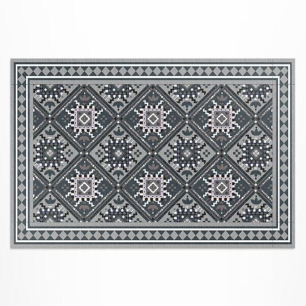 Teppich auf pvc Arabisches Geometrisches Dekoratives Muster