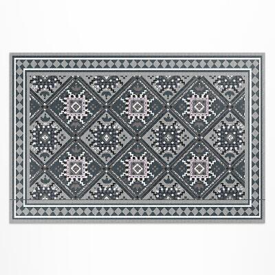 Teppich auf pvc Arabisches Geometrisches Dekoratives Muster