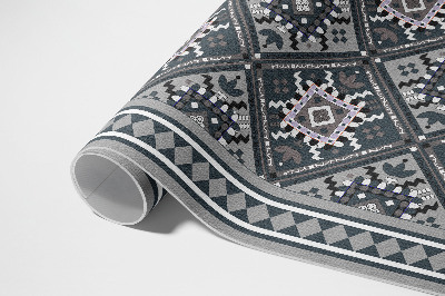 Teppich auf pvc Arabisches Geometrisches Dekoratives Muster