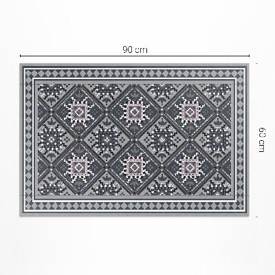 Teppich auf pvc Arabisches Geometrisches Dekoratives Muster