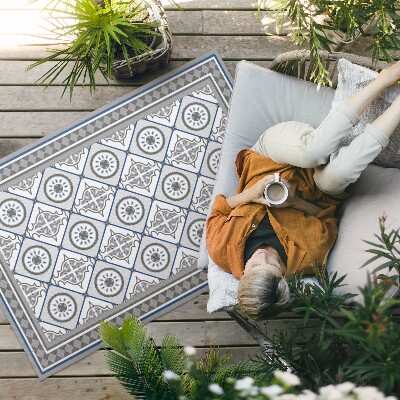 Vinyl teppich läufer Geometrische Rhomboide Zierfliesen