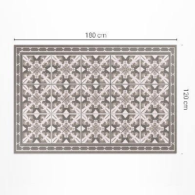 Teppich pvc Geometrische Rautenförmige Dekorfliesen
