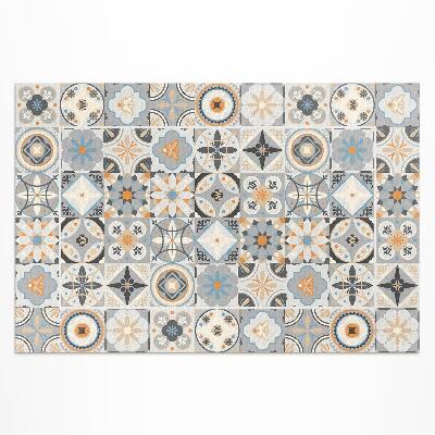 Vinyl teppich läufer Spanische Pastellmosaikfliesen