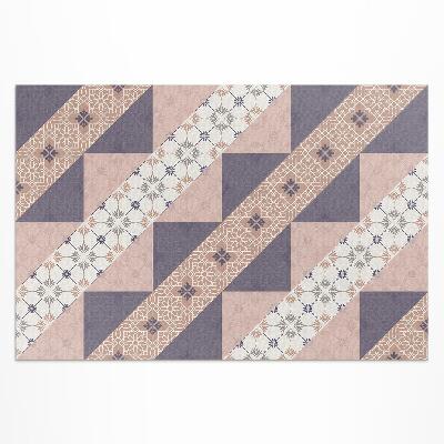 Teppich pvc Modernistische Dekorative Pastellstreifen
