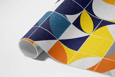 Teppich pvc Modernes Mosaik Mit Geometrischen Formen