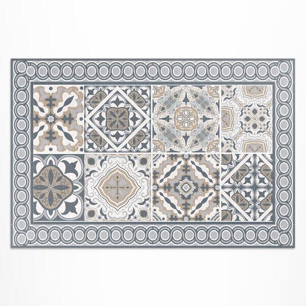 Pvc teppich Dekoratives Mosaik Mit Fliesen Und Karos