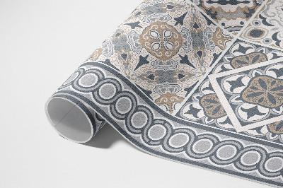 Pvc teppich Dekoratives Mosaik Mit Fliesen Und Karos
