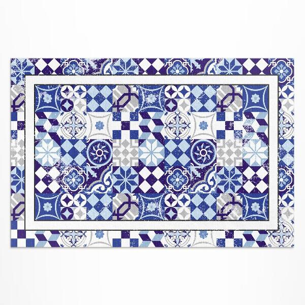 Vinyl teppich Dekoratives Mosaik Mit Spanischen Fliesen