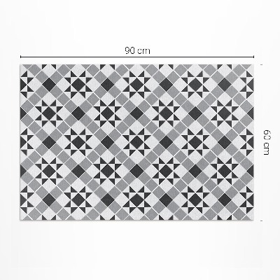 Pvc teppich Gotische Sterne, Elegante Fliesen