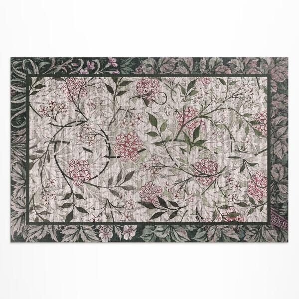 Pvc teppich William Morris Jasmin-Skizze