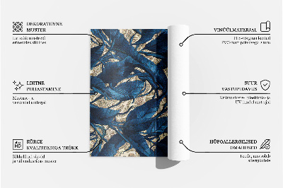Pvc teppich William Morris Jasmin-Skizze