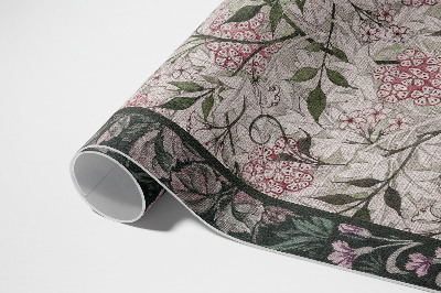 Pvc teppich William Morris Jasmin-Skizze
