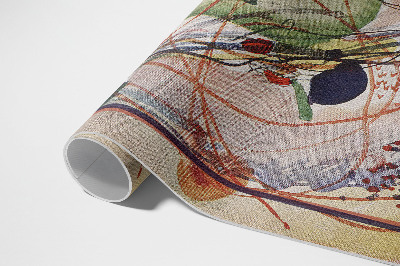 Vinyl teppich läufer Farbiges Aquarell Von Wassily Kandinsky