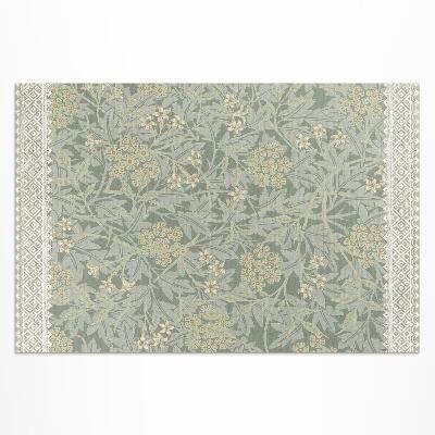 Vinyl teppich läufer William Morris Jasmin-Illustration
