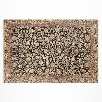 Vinyl teppich Vintage-Pfingstrosenblumen Im Alten Stil