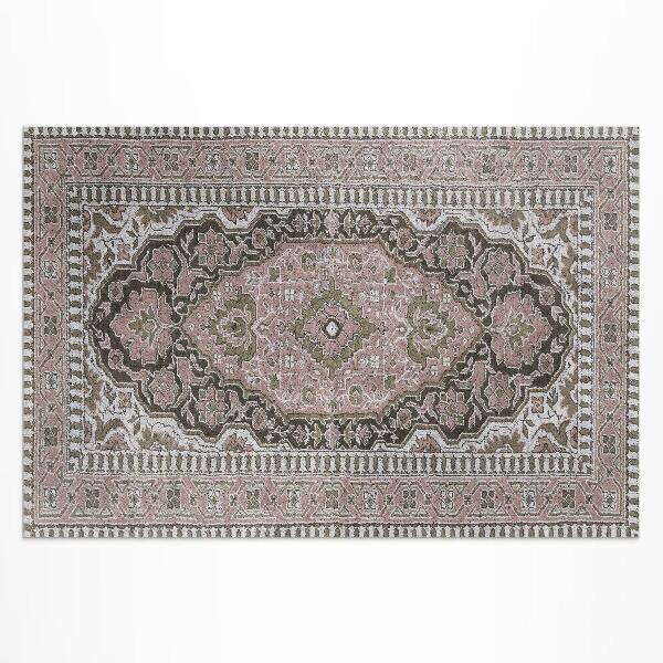 Teppich auf pvc Dekoratives Vintage-Muster Im Persischen Stil