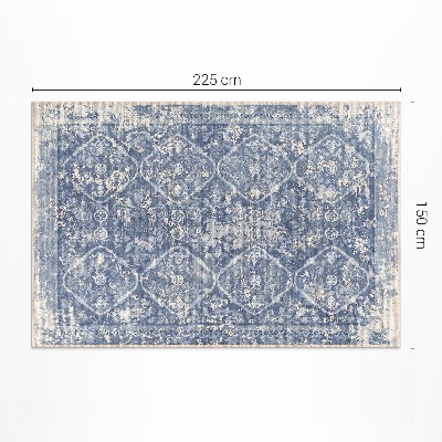 Vinyl teppich Stilvolles, Ornamental Getragenes Vintage-Modell