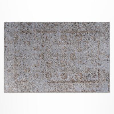 Pvc teppich Dekoratives Motiv Mit Abgenutztem Vintage-Ornament
