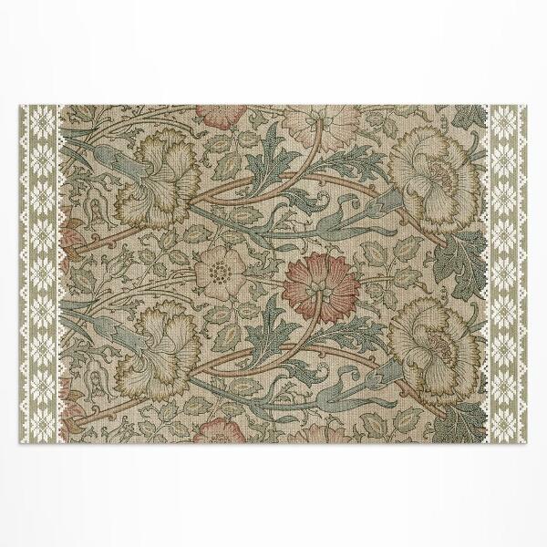 Vinyl teppich läufer Wildrose Von William Morris