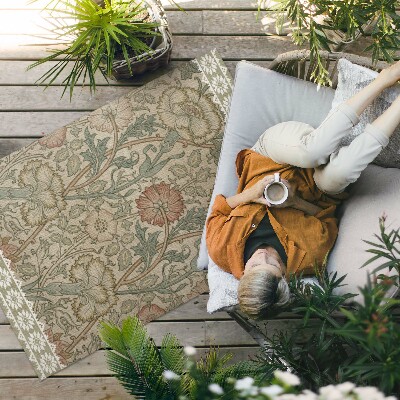 Vinyl teppich läufer Wildrose Von William Morris