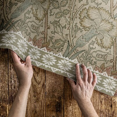 Vinyl teppich läufer Wildrose Von William Morris