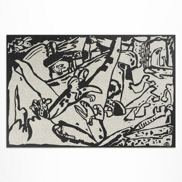 Teppich auf pvc Komposition Von Wassily Kandinsky