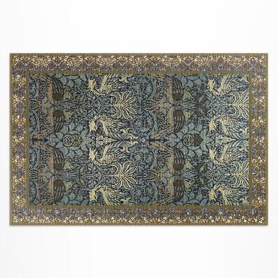 Vinyl teppich William Morris Pfau Und Drache