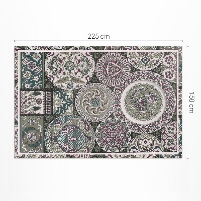 Teppich auf pvc Mandalas Von Albert Racinet