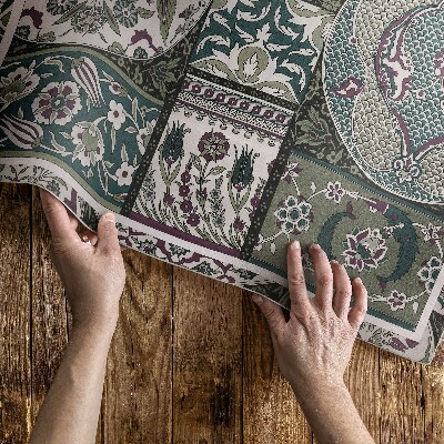 Teppich auf pvc Mandalas Von Albert Racinet