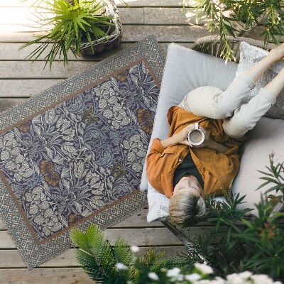 Pvc teppich Vintage-Modell Mit Dekorativen Gemüsemotiven