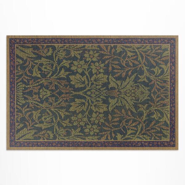 Teppich pvc William Morris Blumengarten