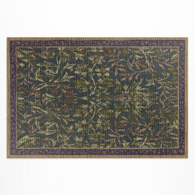 Teppich pvc William Morris Blumengarten