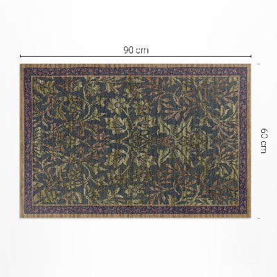 Teppich pvc William Morris Blumengarten