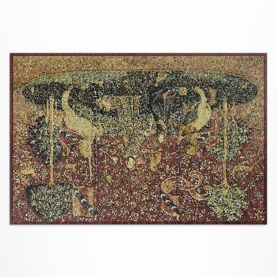 Pvc teppich Nachgeahmter Mittelalterlicher Vintage-Stoff