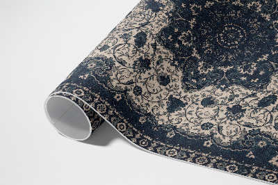 Vinyl teppich läufer Ornamentales Muster Im Alten Stil