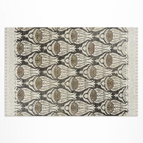 Teppich auf pvc William Morris Blumenkrüge