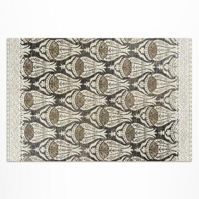 Teppich auf pvc William Morris Blumenkrüge