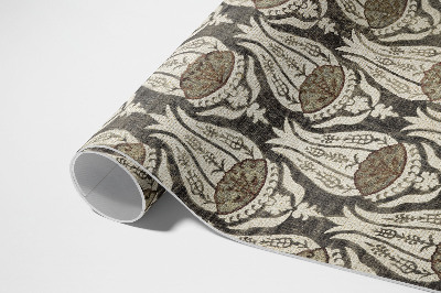Teppich auf pvc William Morris Blumenkrüge
