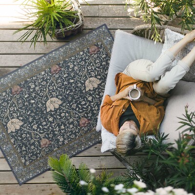 Vinyl teppich William Morris Blumenwiese