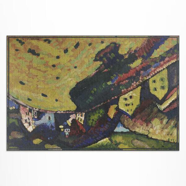 Pvc teppich Häuser In Murnau - Wassily Kandinsky