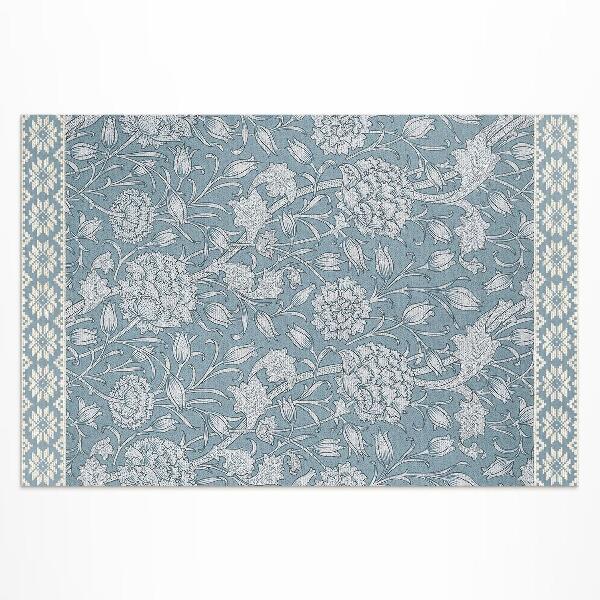 Teppich auf pvc William Morris-Tulpen