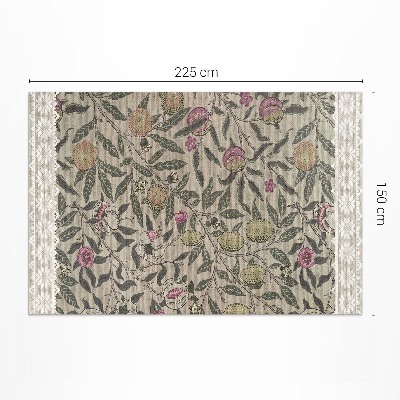Vinyl teppich William Morris Früchte