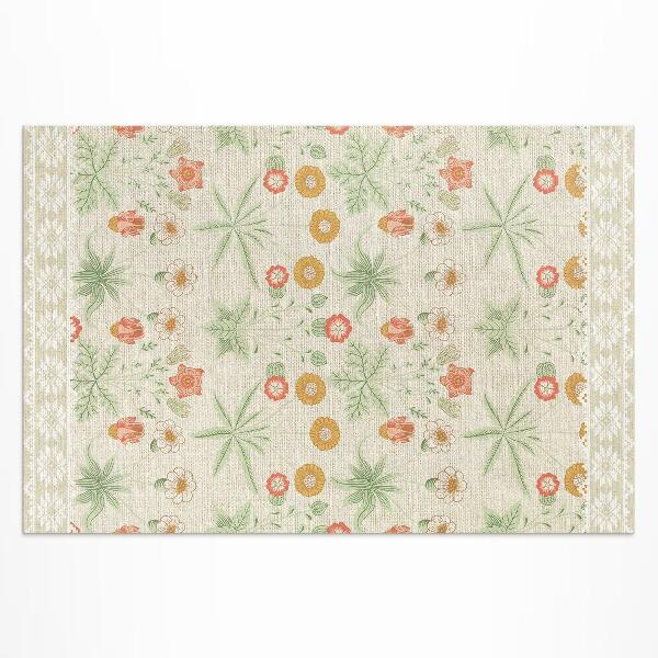 Vinyl teppich läufer Daisy William Morris