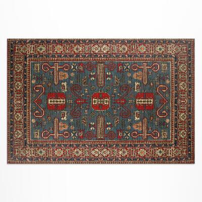 Teppich auf pvc Orientalisches Muster Aus Dem Nahen Osten