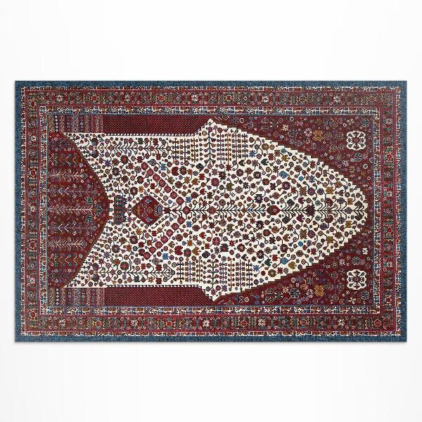 Teppich auf pvc Ornamentales Designmuster Mit Details