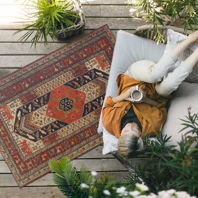 Vinyl teppich Dekoratives Ornament Mit Orientalischem Design